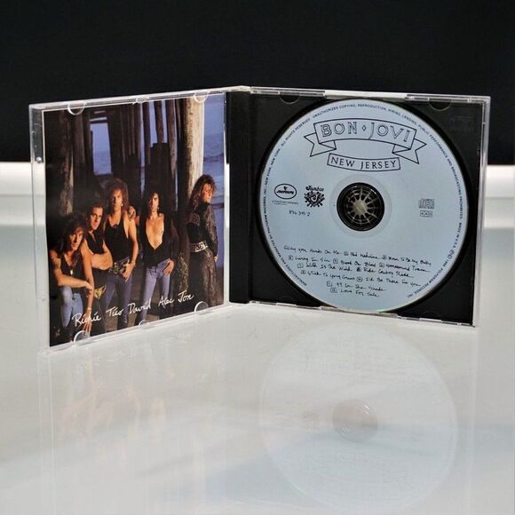 Bon Jovi New Jersey 1988 CD Polygram Records - Picture 2 of 6